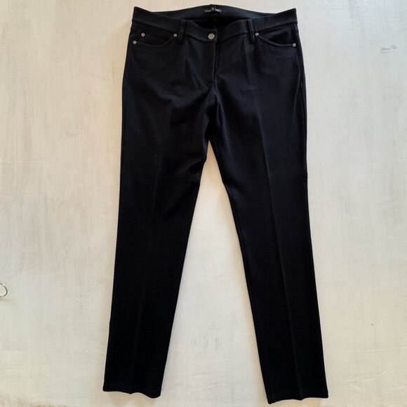 Eileen Fisher Pants - Eileen Fisher Pants Women’s 14 Black Stretch Slim Minimalist Button Pockets $228
